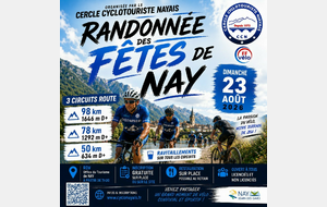 Randonnée des fêtes de Nay (23 août 2026)