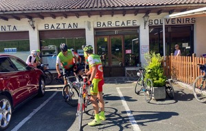 Pause café au retour d’Urkiaga