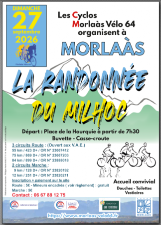 La randonnée du Milhoc (27/09/2026)