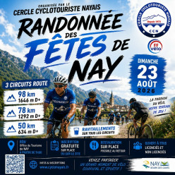 Randonnée des fêtes de Nay (23 août 2026)